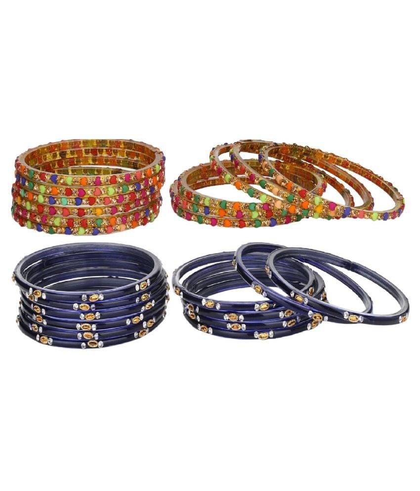 Somil Designer Wedding Fancy Glass Bangle Set For Party, Marriage, Function And Daily Use Somil Designer Wedding Fancy Glass Bangle Set For Party, Marriage, Function And Daily Use