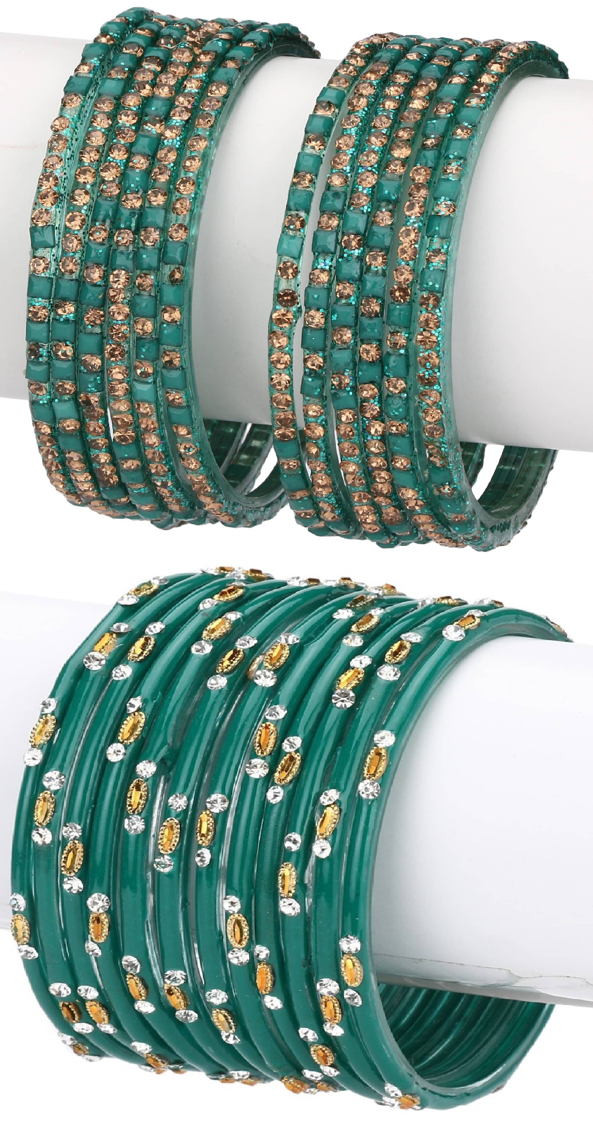    			Somil Designer Wedding Fancy Glass Bangle Set For Party, Marriage, Function And Daily Use