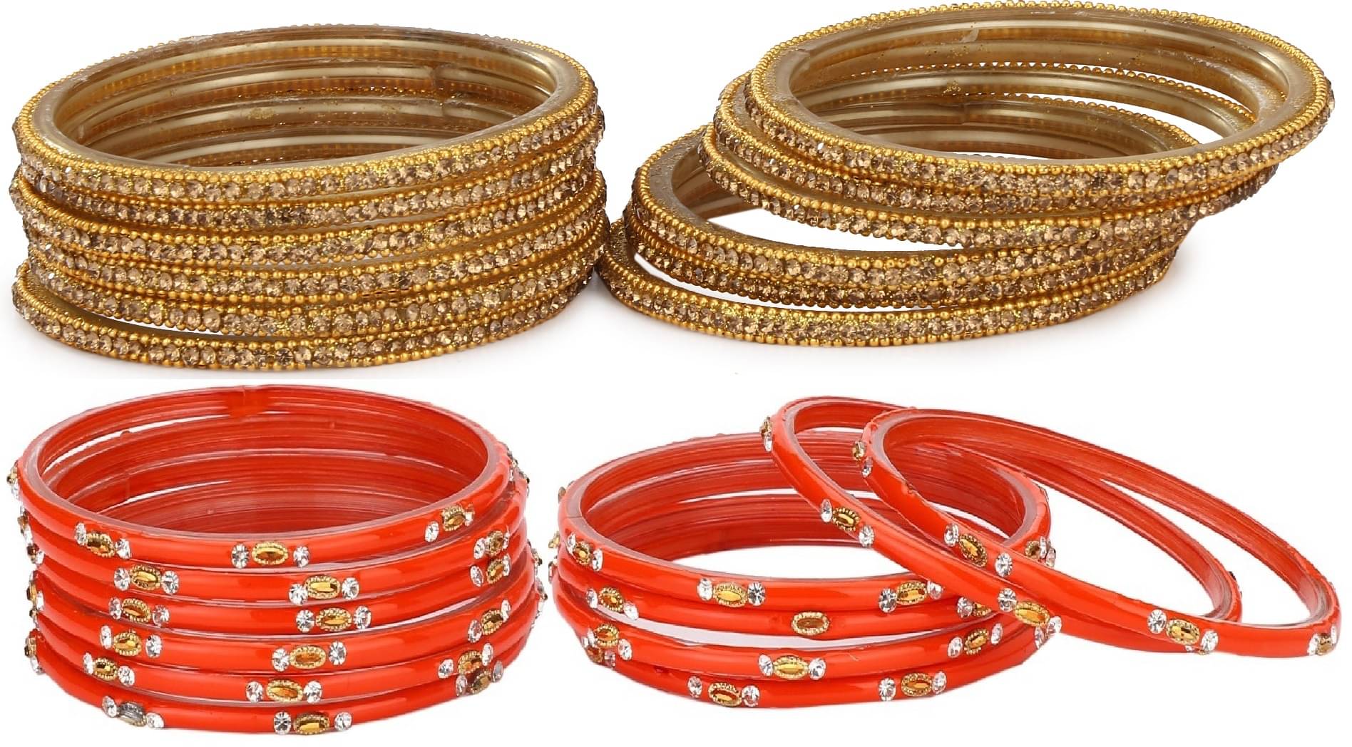 Somil Designer Wedding Fancy Glass Bangle Set For Party, Marriage, Function And Daily Use Somil Designer Wedding Fancy Glass Bangle Set For Party, Marriage, Function And Daily Use