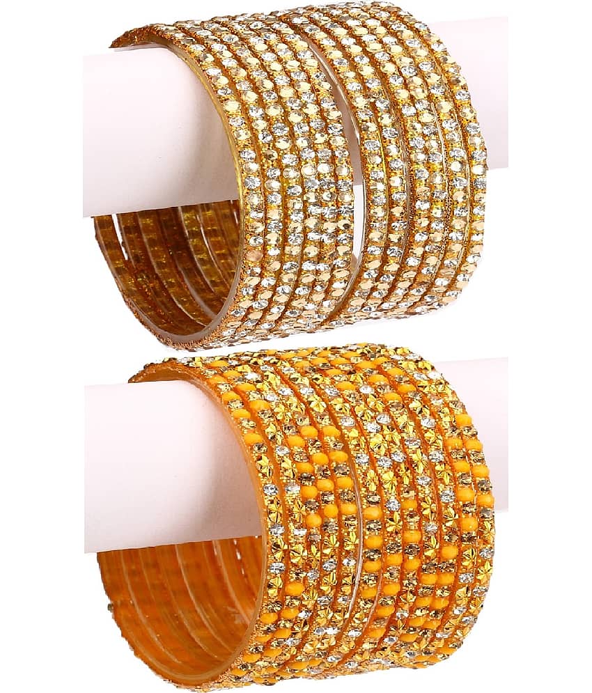 Somil - Multicolor Bangle Set (Pack of 2) - Bangles & Bracelets | Buy online on ZillyBuy