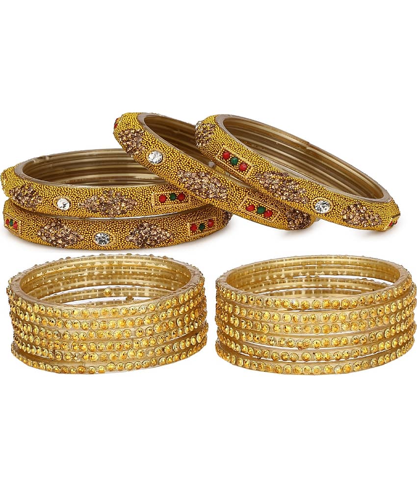 Somil Designer Wedding Fancy Glass Bangle Set For Party, Marriage, Function And Daily Use - Bangles & Bracelets | Buy online on ZillyBuy