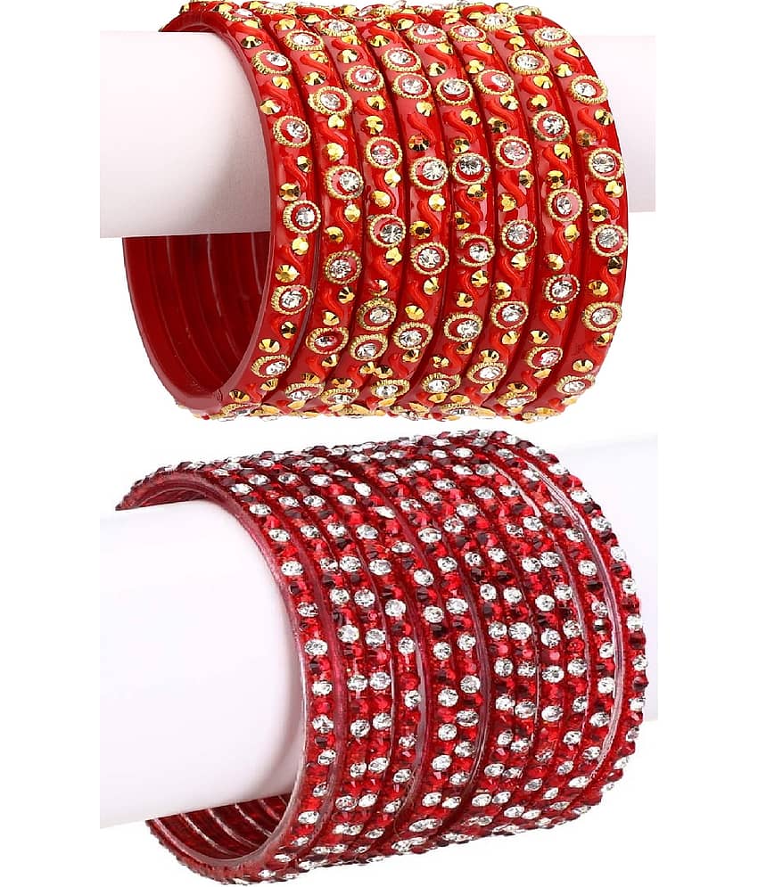Somil Designer Wedding Fancy Glass Bangle Set For Party, Marriage, Function And Daily Use - Bangles & Bracelets | Buy online on ZillyBuy