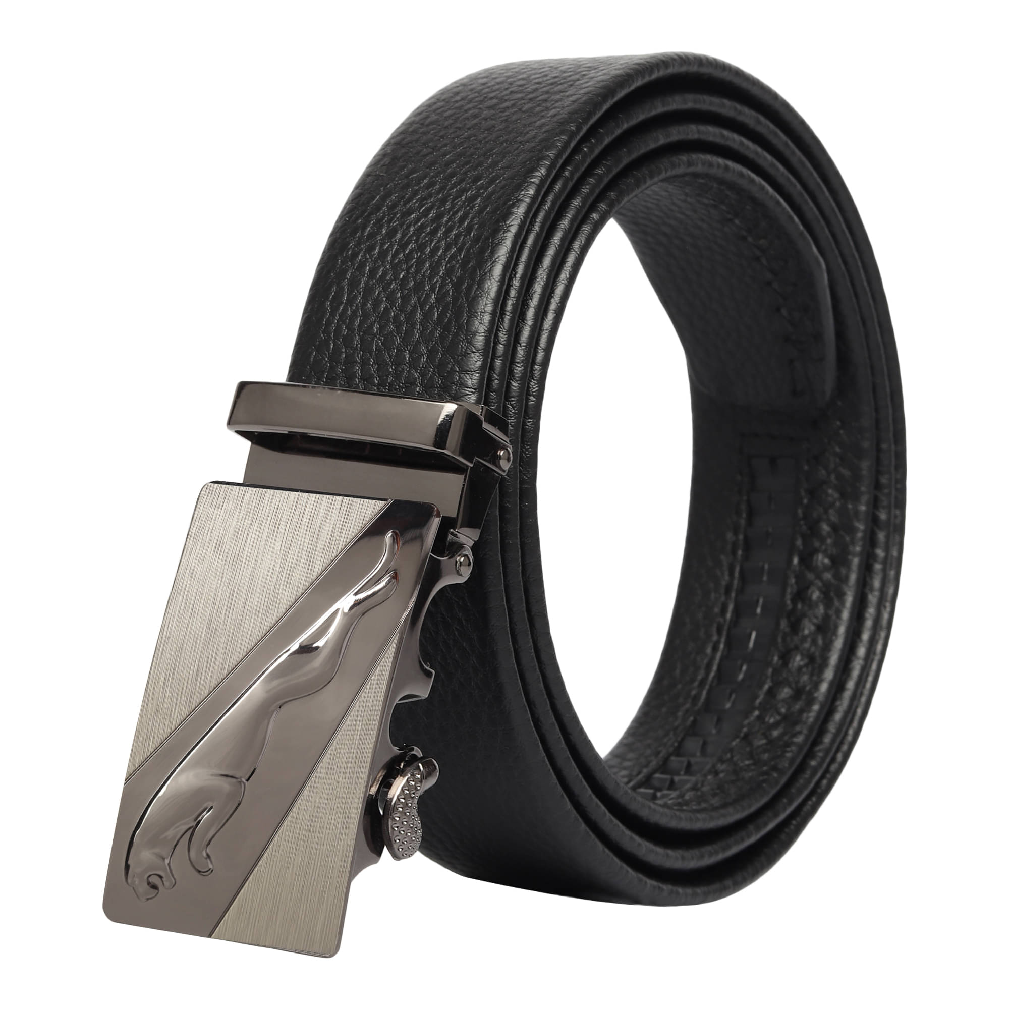    			Loopa Black PU Formal Belt Pack of 1