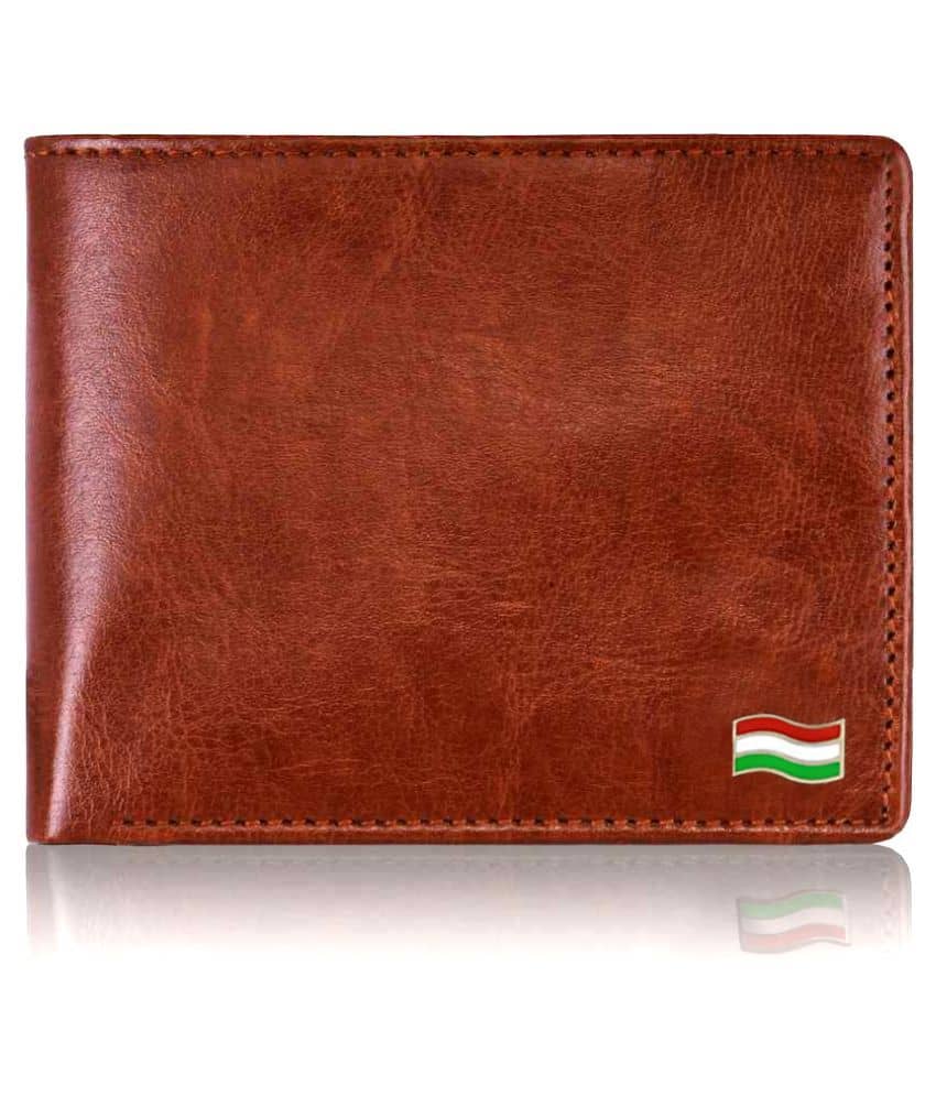 HAMT - Brown Leather Men's Regular Wallet ( Pack of 1 ) - Handbags | Buy online on ZillyBuy