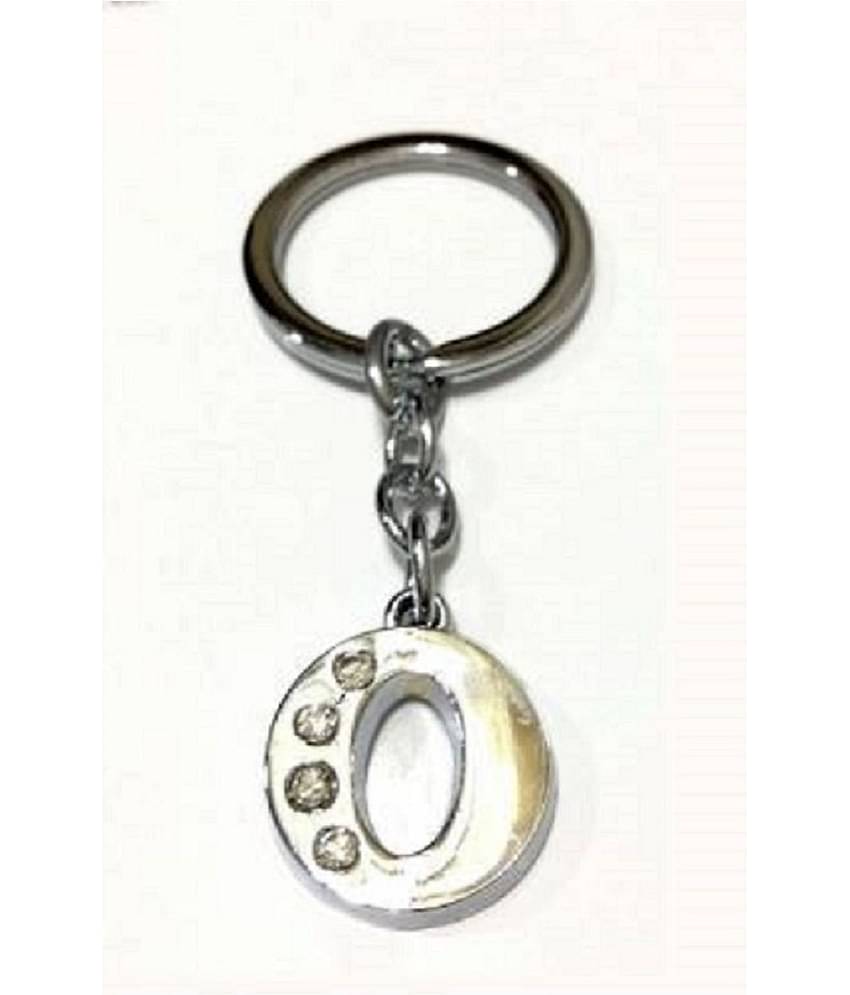 Americ Style Combo offer of Alphabet ''A & O'' Metal Keychains (Pack of 2)