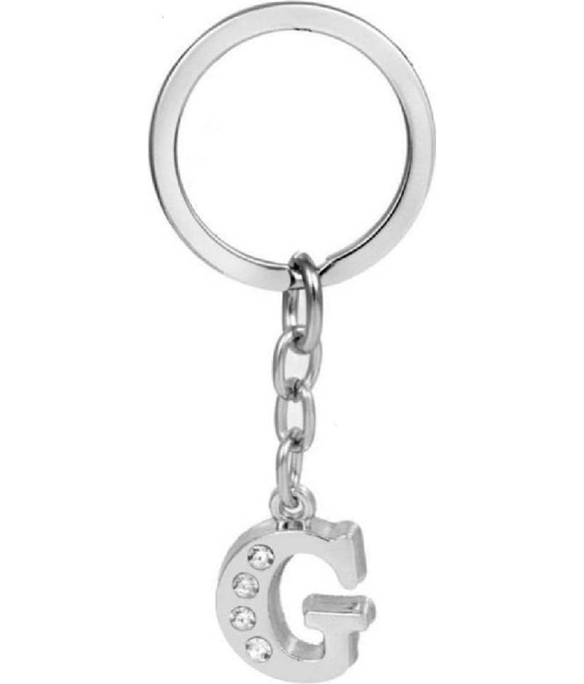 Americ Style Combo offer of Alphabet ''B & G'' Metal Keychains (Pack of 2)