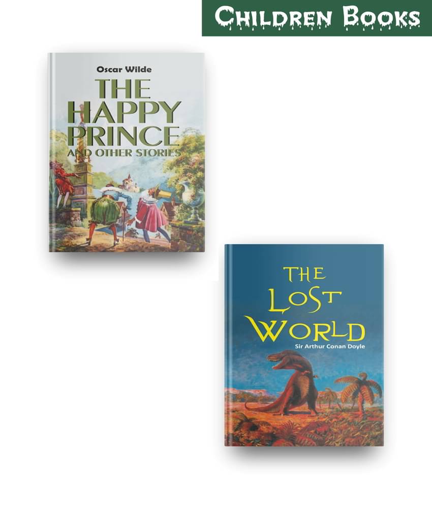 Most Exciting Children Books Set Of 2, This Children Story Books Set Contains These Most Amazing Children Books, The Happy Prince By Oscar Wilde, The Lost World By Sir Arthur Conan Doyle     			Most Exciting Children Books Set Of 2, This Children Story Books Set Contains These Most Amazing Children Books, The Happy Prince By Oscar Wilde, The Lost World By Sir Arthur Conan Doyle