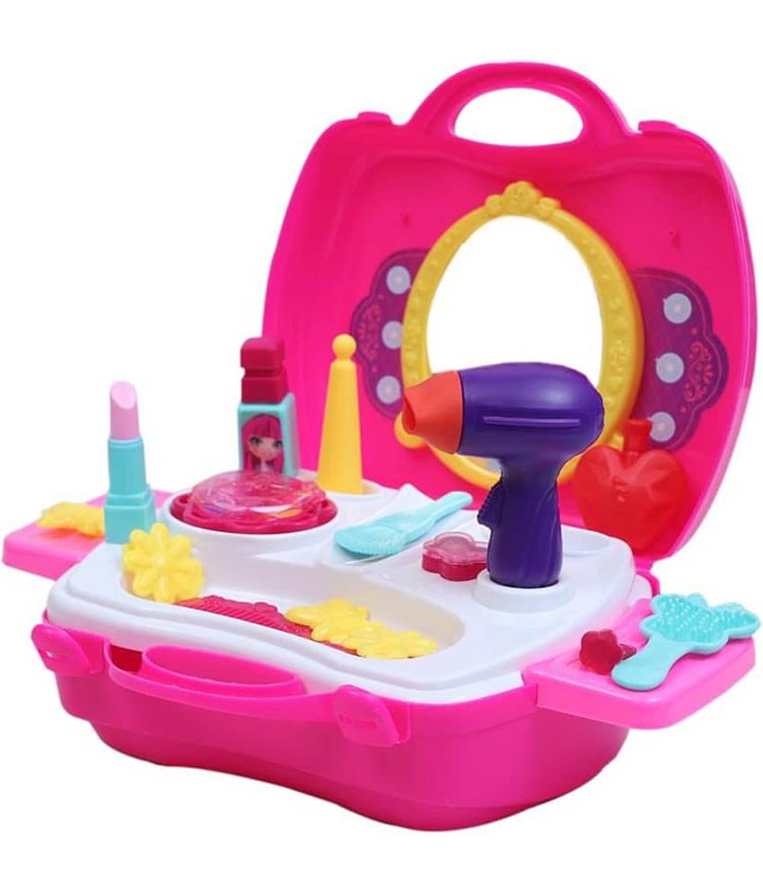 Fratelli Fashion My First Princess Carry Along Beauty Set Toy with Briefcase and Accessories, (Multicolour) - Toys and Games | Buy online on ZillyBuy