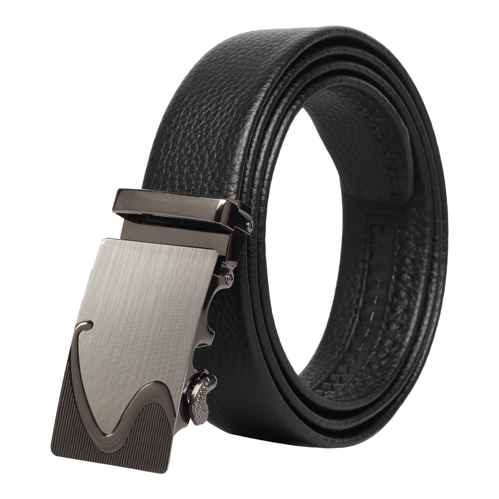Loopa Black PU Formal Belt Pack of 1