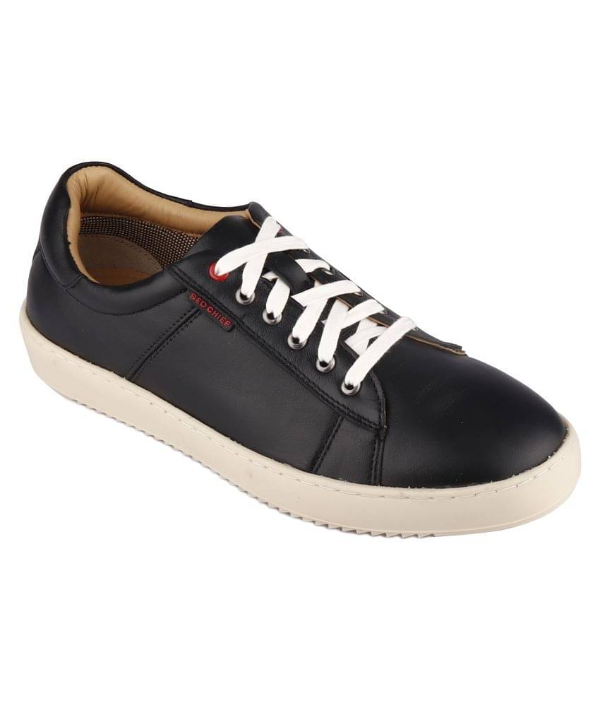     			Red Chief Sneakers Black Casual Shoes