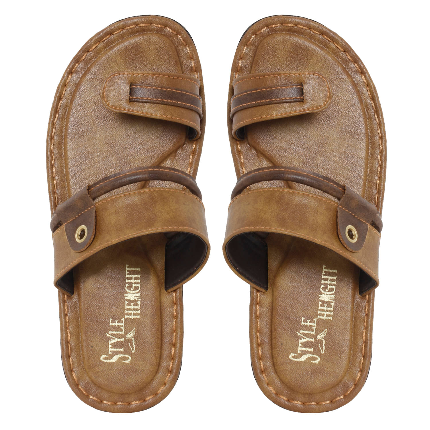     			Style Height Tan Flip Flops
