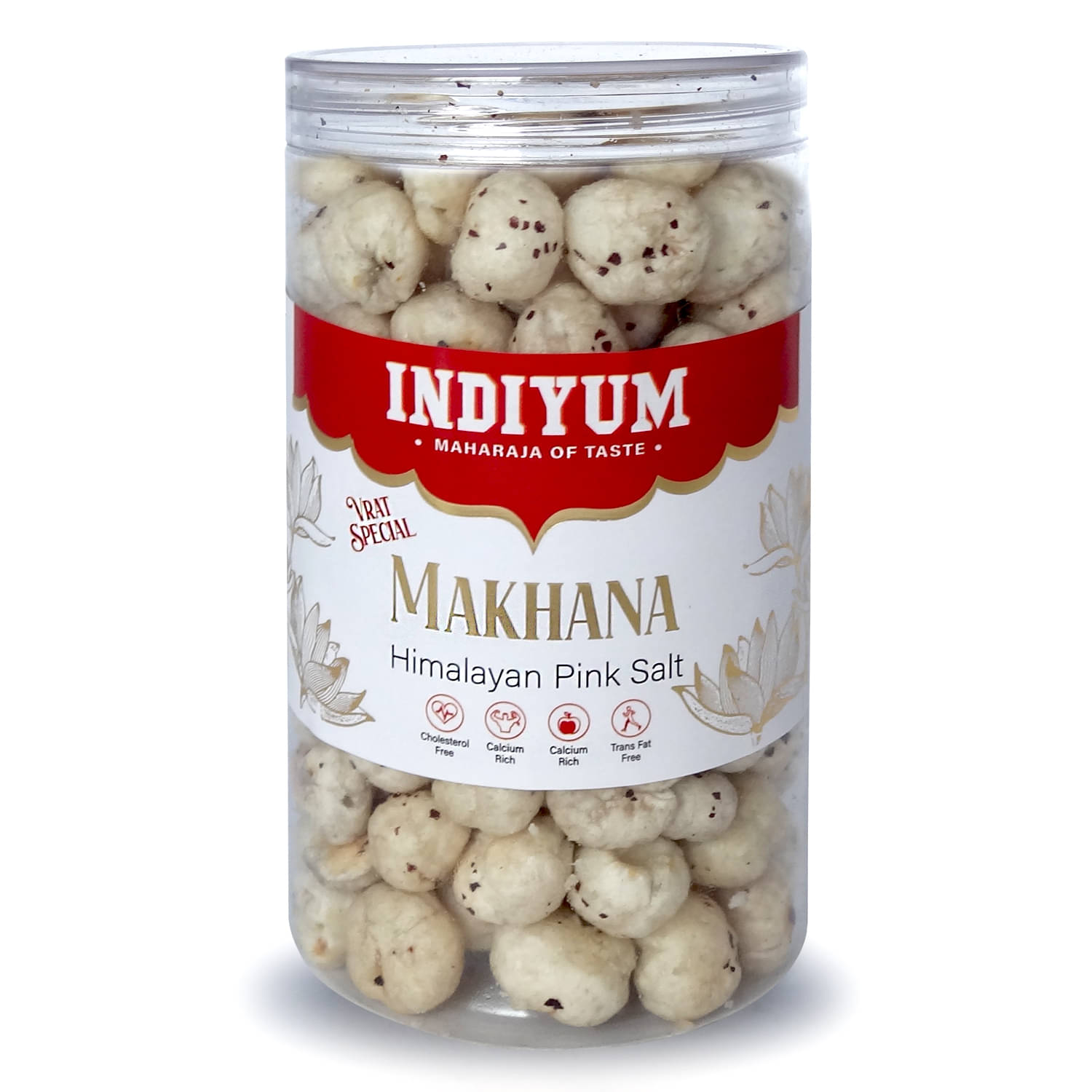 Indiyum Himalyan Pink Salt Foxnut Makhana 90g Indiyum Himalyan Pink Salt Foxnut Makhana 90g