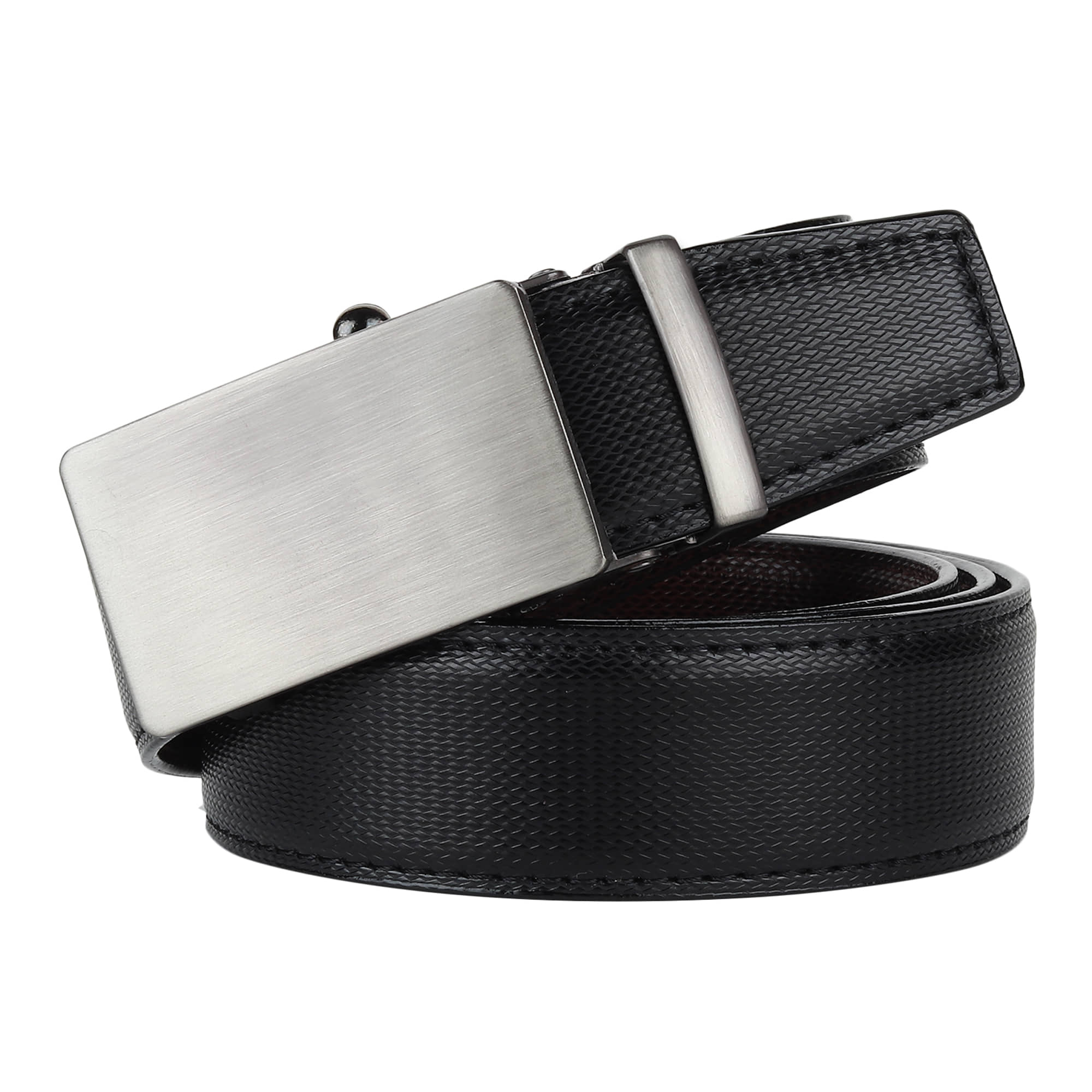 Loopa Black PU Formal Belt