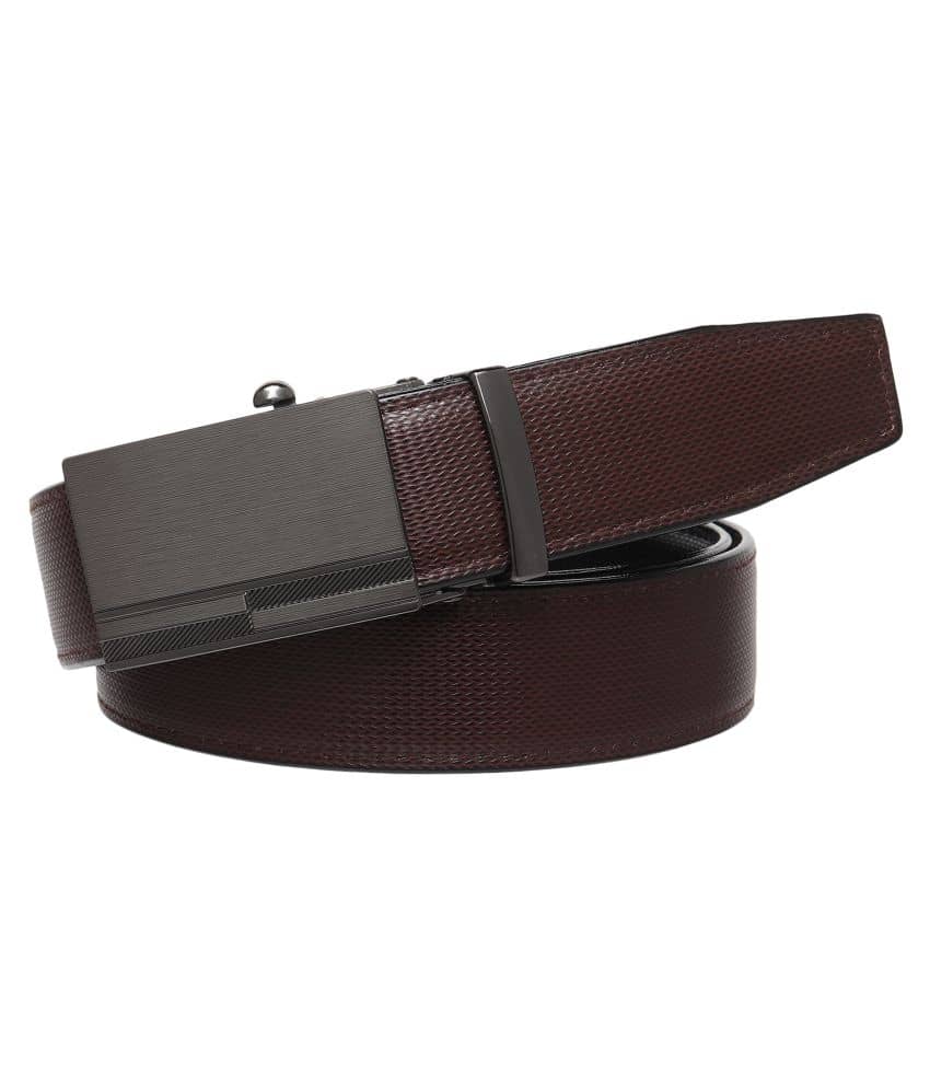 Loopa Brown PU Formal Belt