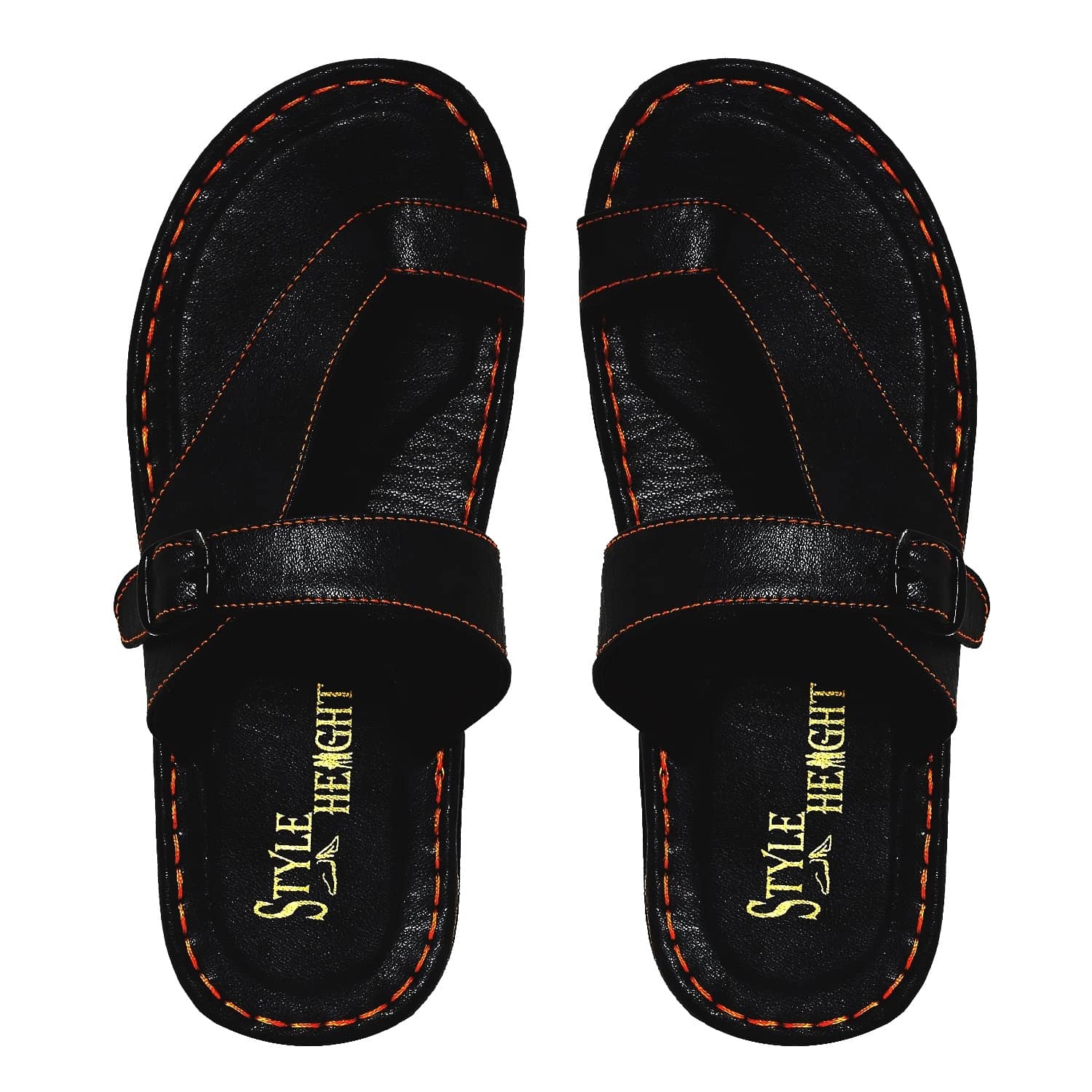 Style Height Black Flip Flops