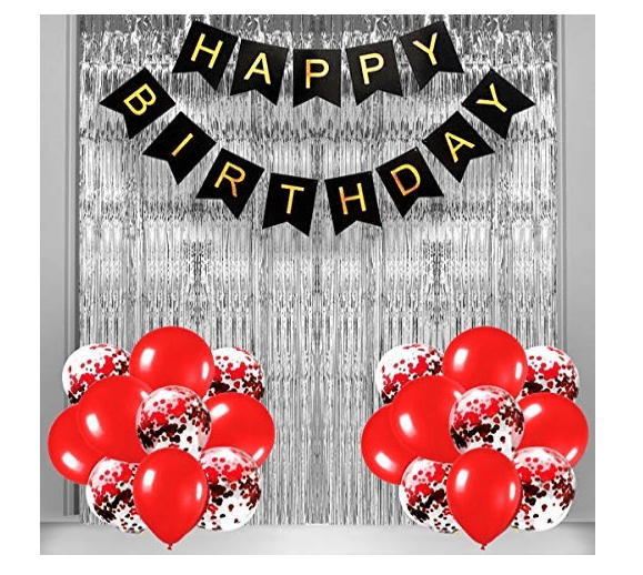     			Blooms Event Confetti balloon combo 33 pcs combo
