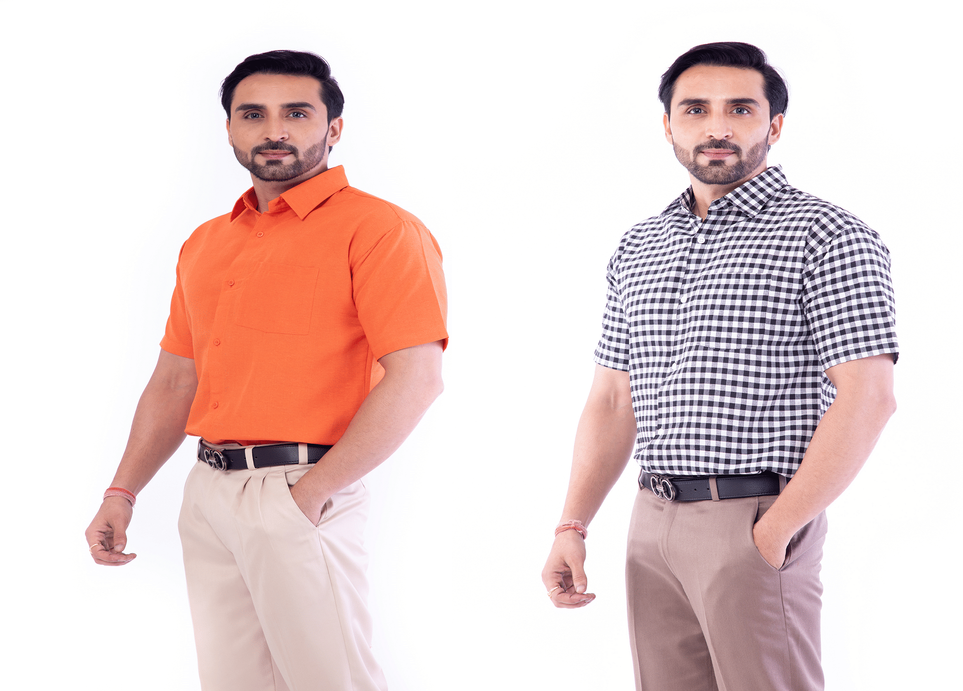 DESHBANDHU DBK Cotton Regular Fit Men's Casual Shirt - Multi ( Pack of 2 )