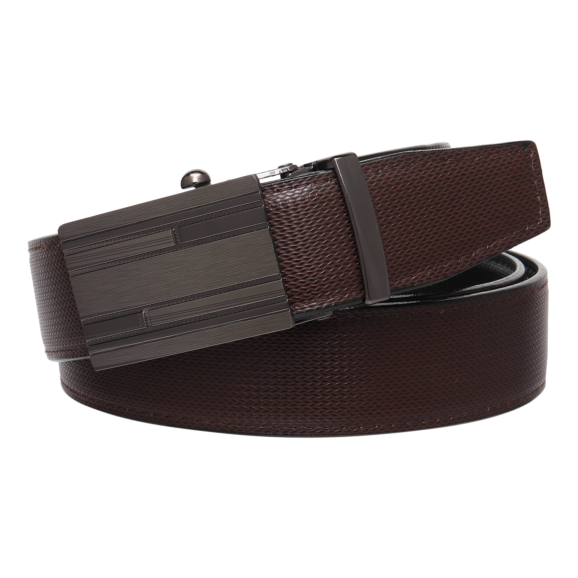     			Loopa Brown PU Formal Belt