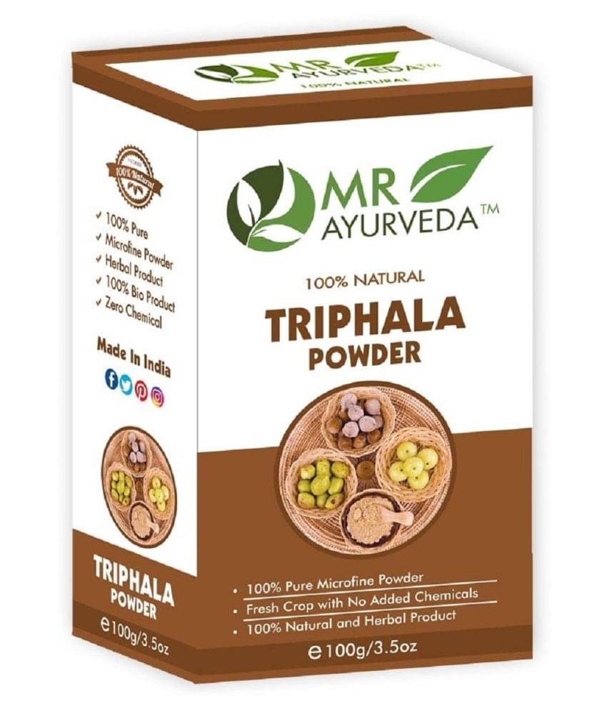     			MR Ayurveda Best Quality Triphala Powder Hair Scalp Treatment 100 g