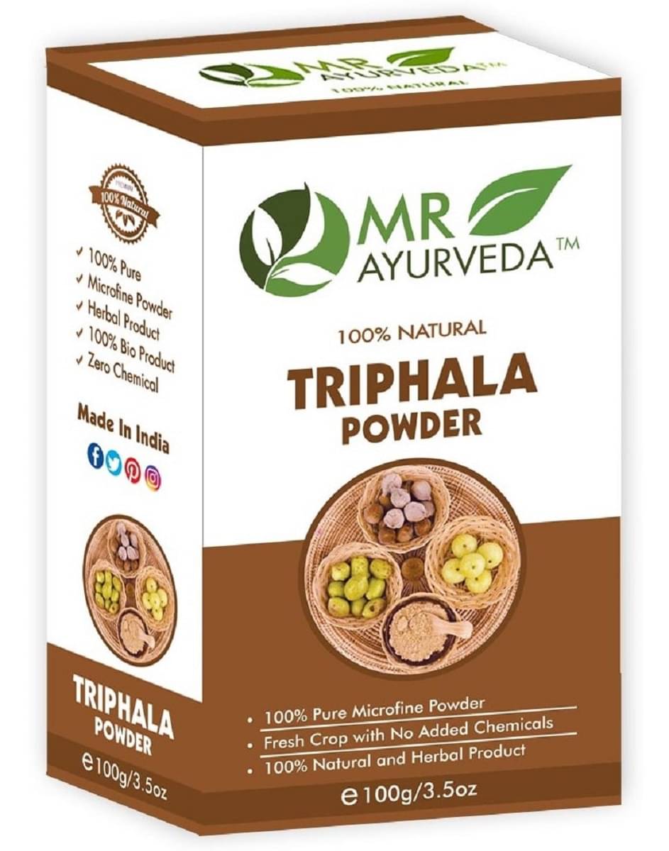 MR Ayurveda Best Selling Triphala Powder Hair Scalp Treatment 100 g MR Ayurveda Best Selling Triphala Powder Hair Scalp Treatment 100 g
