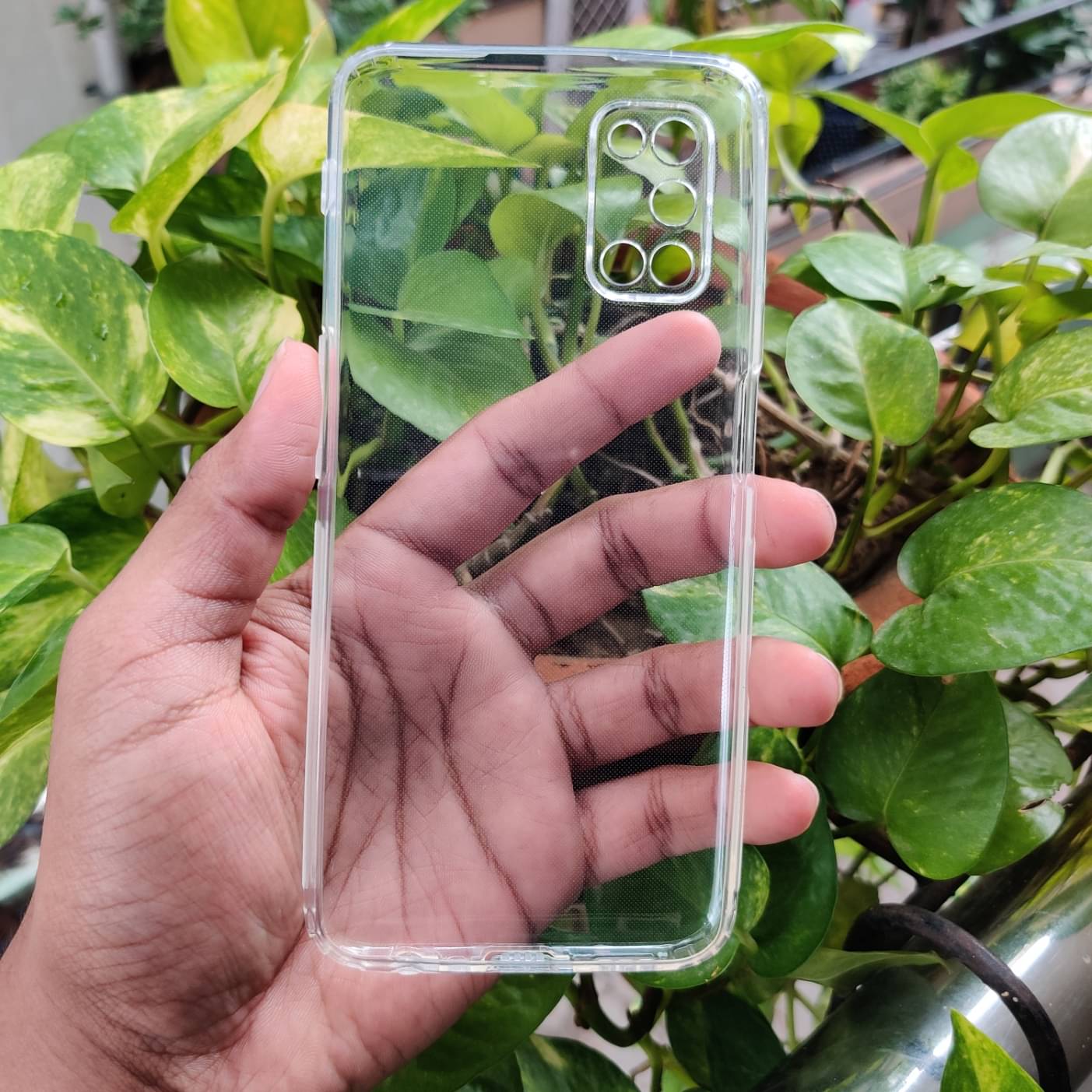     			OPPO A52 Soft Silicon Cases Case Vault Covers - Transparent