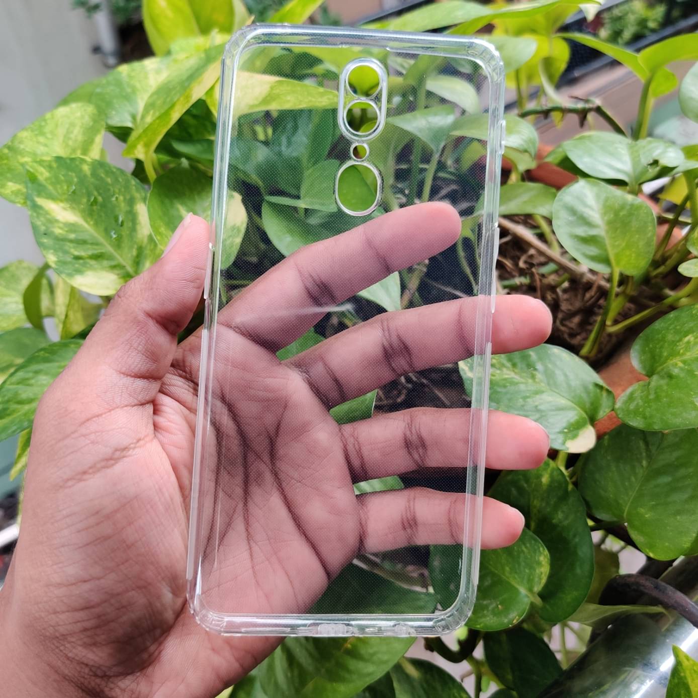     			OPPO A9 Soft Silicon Cases Case Vault Covers - Transparent