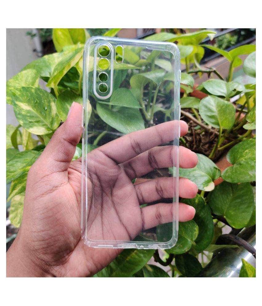 OPPO F15 Soft Silicon Cases Case Vault Covers - Transparent OPPO F15 Soft Silicon Cases Case Vault Covers - Transparent
