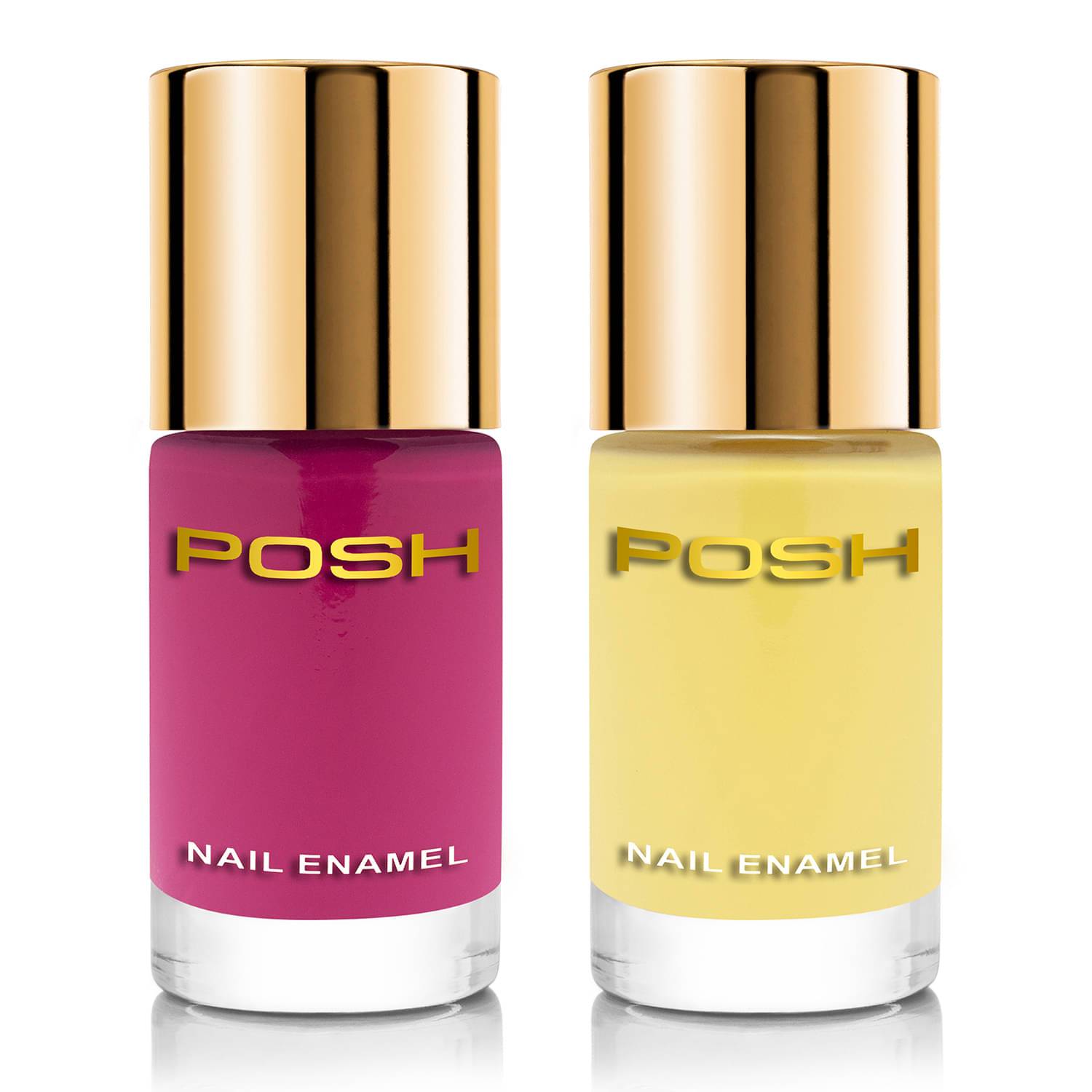     			Posh - Multi Glossy Nail Polish ( Pack of 2 )