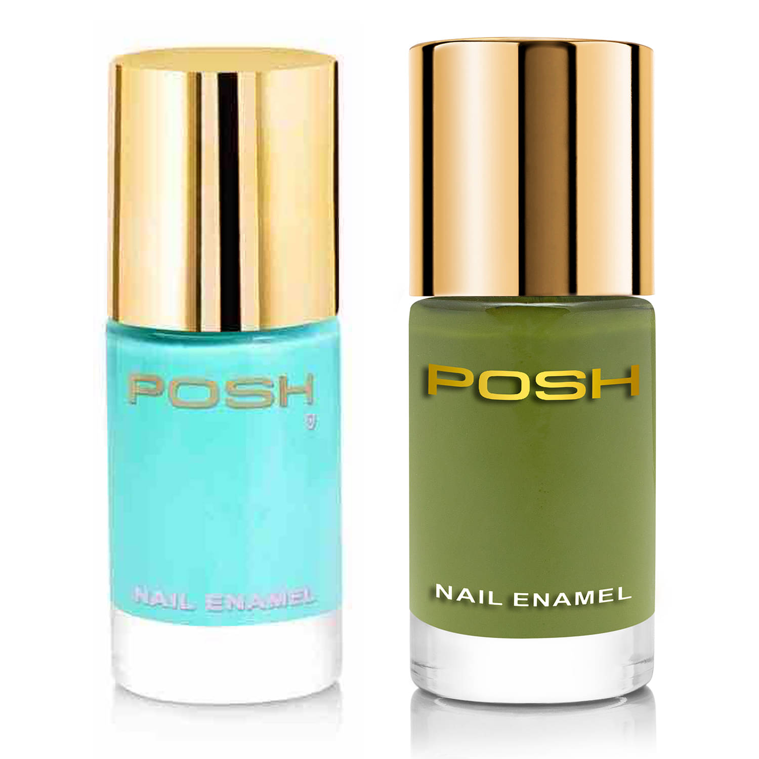     			Posh Nail Polish Multi Glossy Pack of 2 9 mL