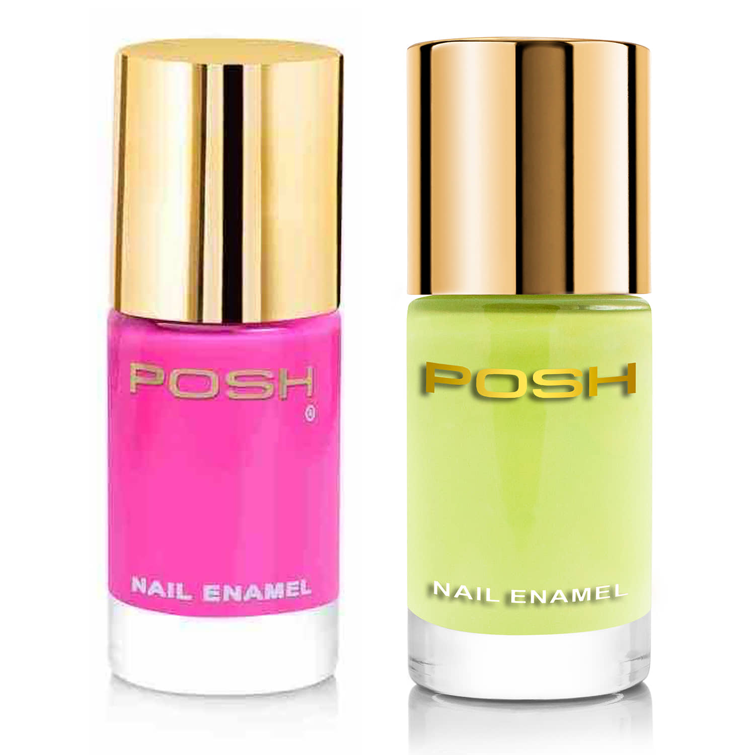 Posh Nail Polish Multi Glossy Pack of 2 9 mL