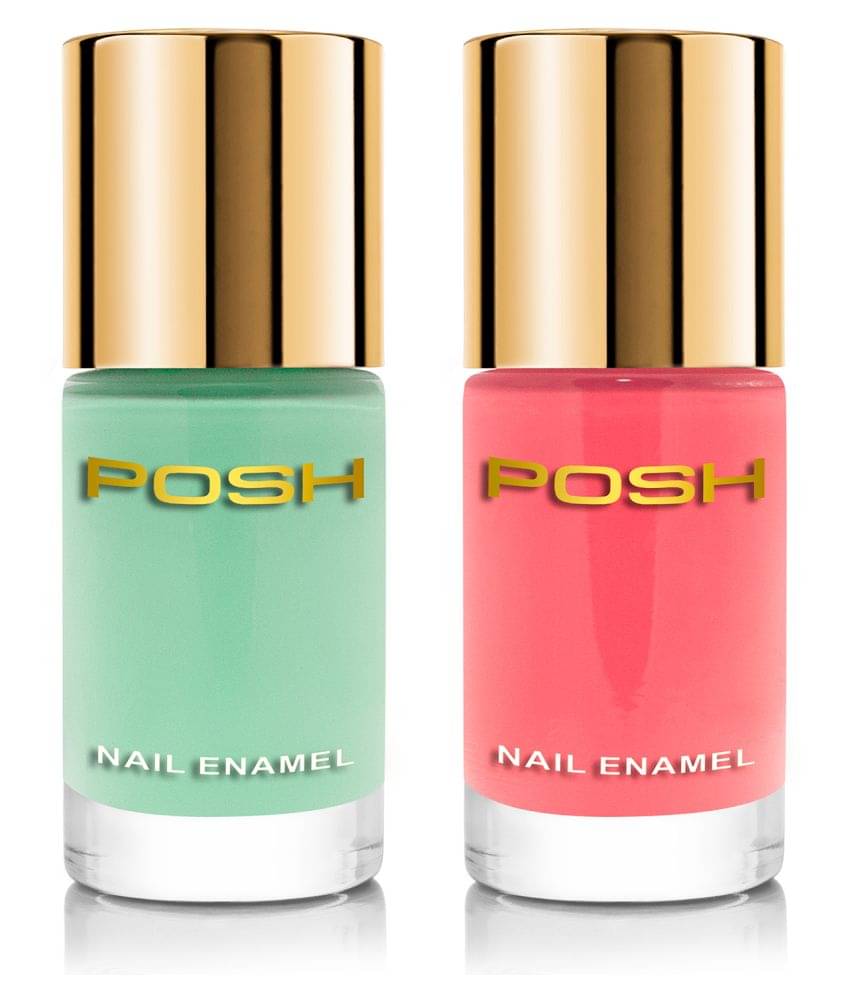     			Posh Nail Polish Multi Glossy Pack of 2 9 mL