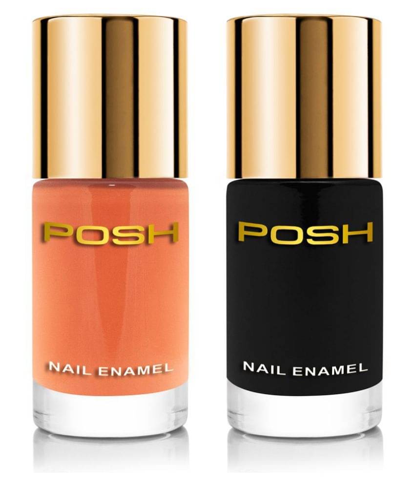     			Posh Nail Polish Multi Glossy Pack of 2 9 mL