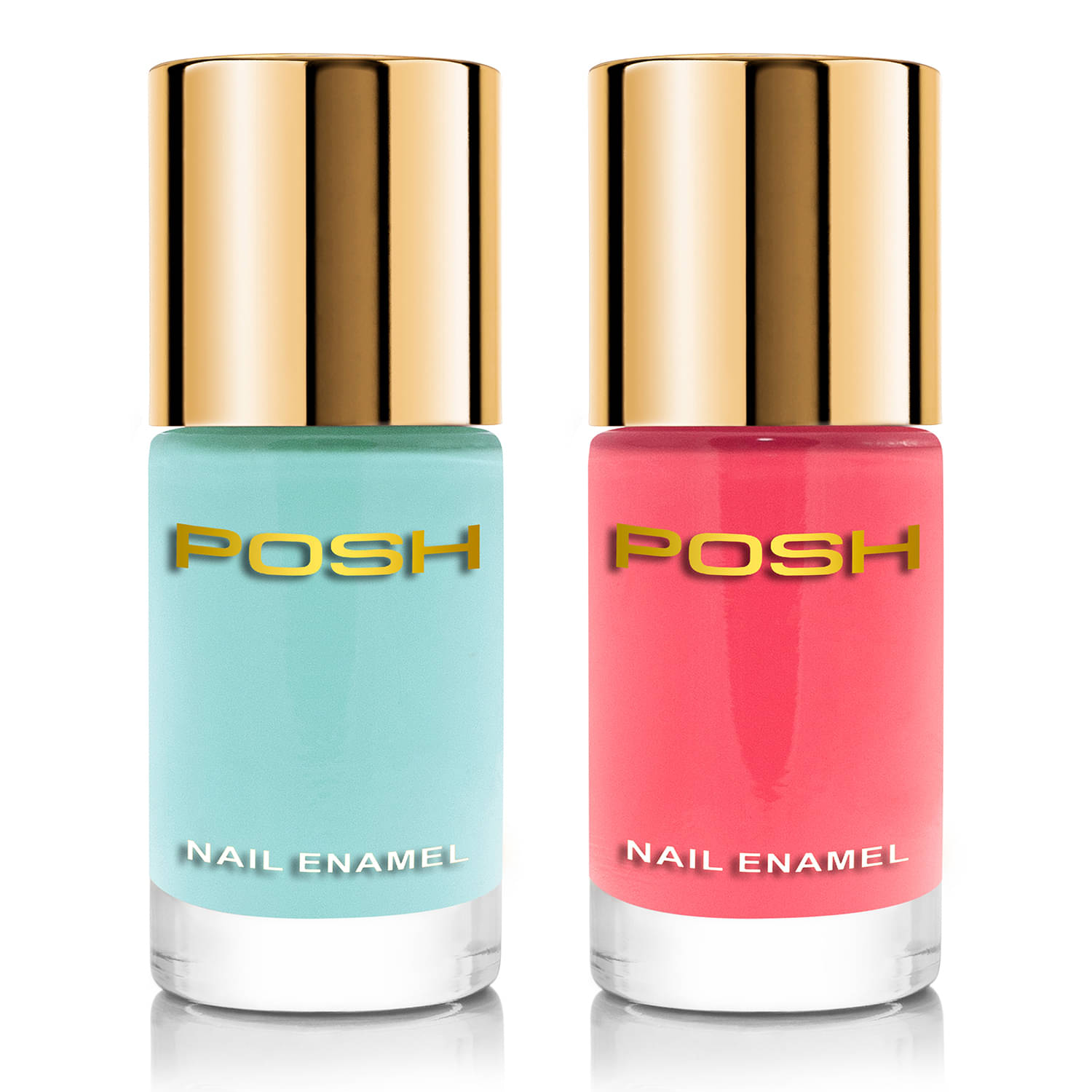     			Posh Nail Polish Multi Glossy Pack of 2 9 mL