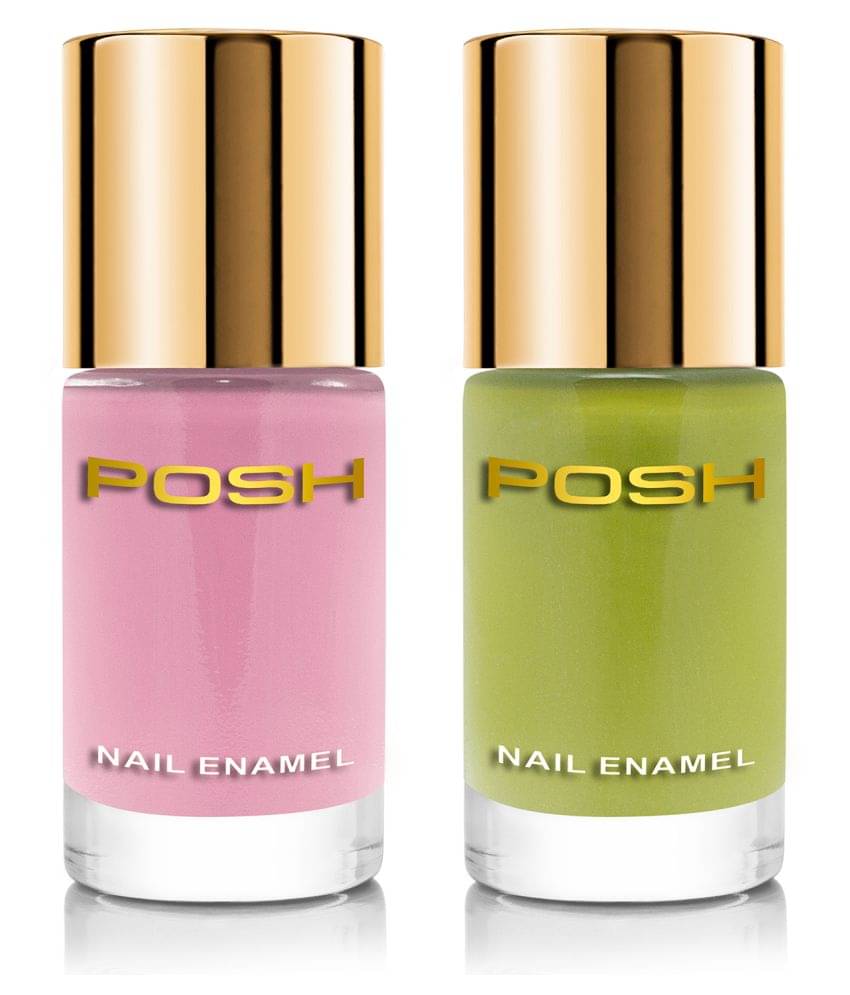     			Posh Nail Polish Multi Glossy Pack of 2 9 mL