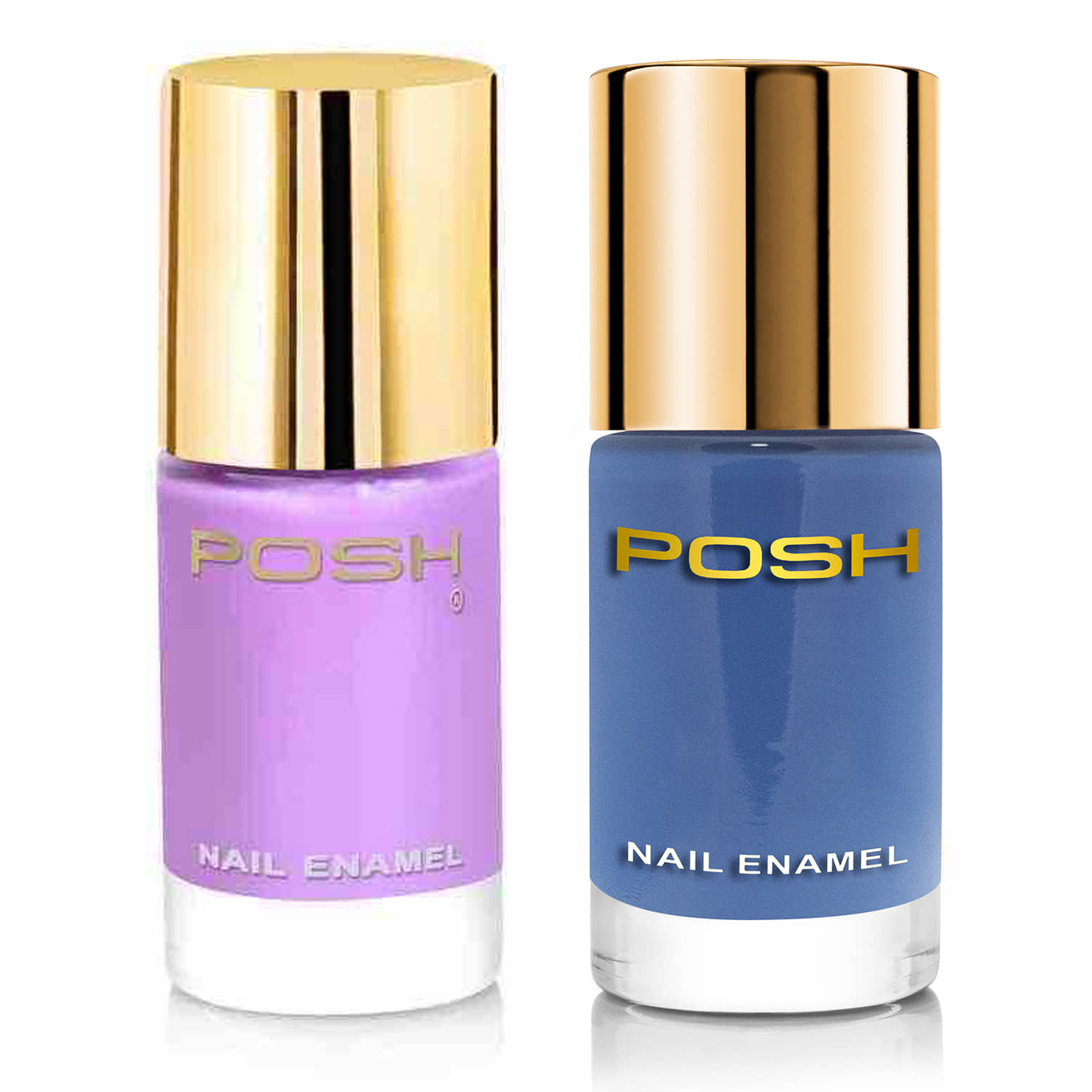 Posh Nail Polish Multi Glossy Pack of 2 9 mL