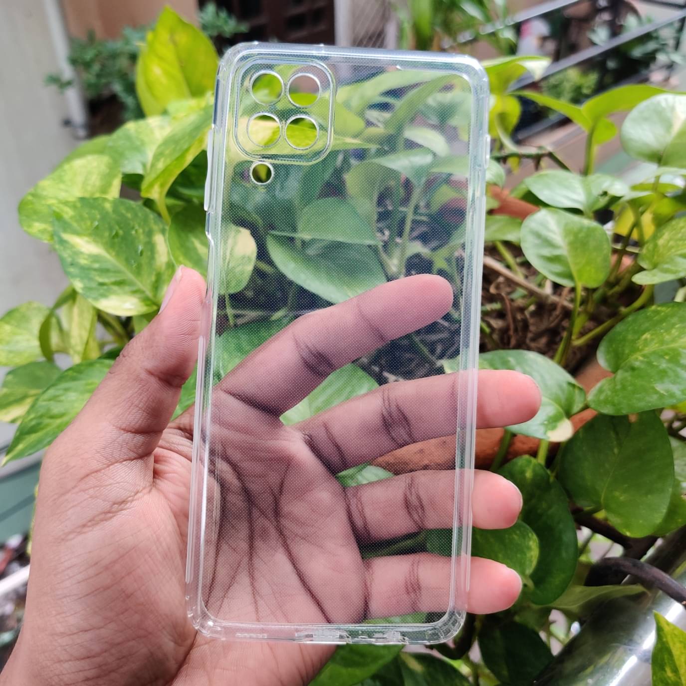     			Samsung Galaxy F12 Soft Silicon Cases Case Vault Covers - Transparent