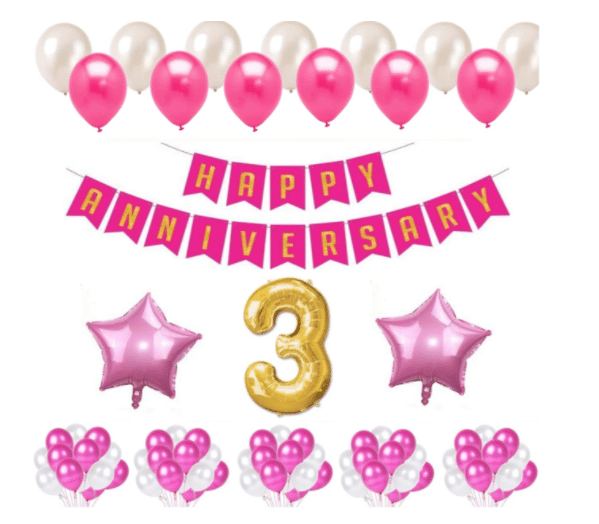     			Blooms Event Adore  3 Happy Anniversary Unique Combo Set