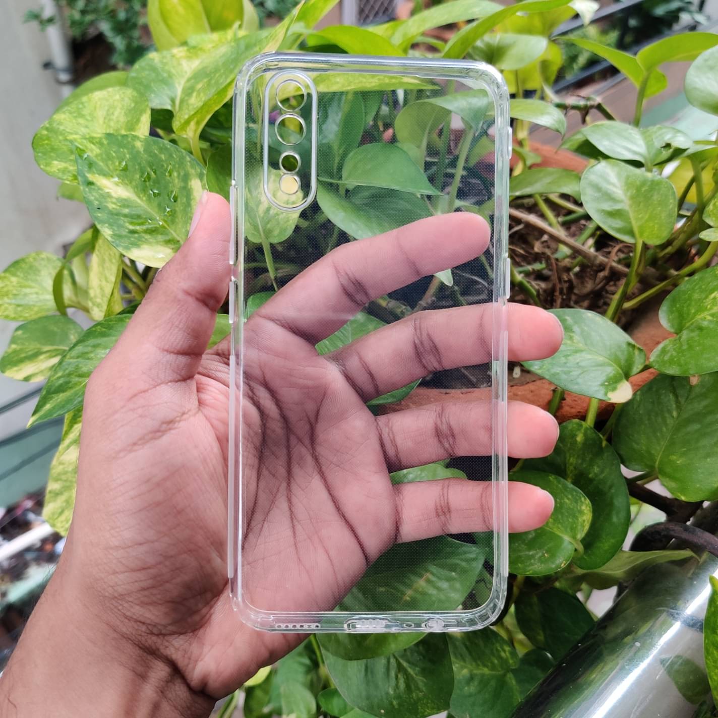     			Vivo Z1x Soft Silicon Cases Case Vault Covers - Transparent