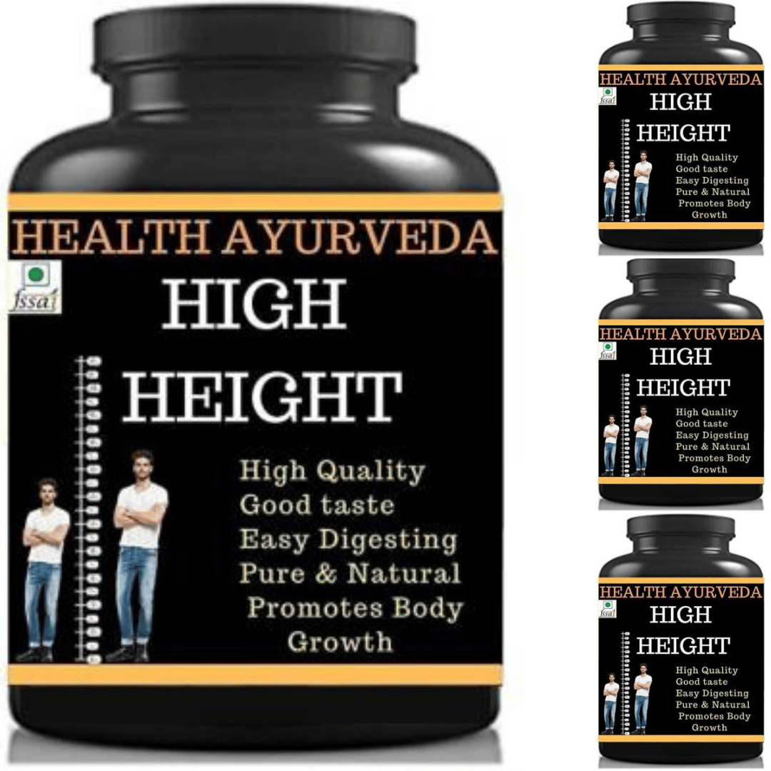 Hindustan Herbal high height banana flavor 0.4 kg Powder Pack of 4 Hindustan Herbal high height banana flavor 0.4 kg Powder Pack of 4