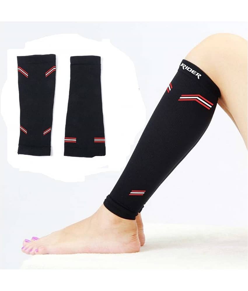 Just Rider Black Calf Support - Sports and Fitness Equipment | Buy online on ZillyBuy