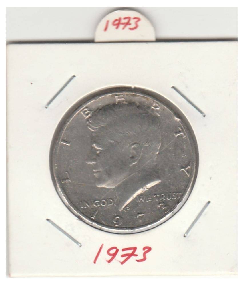 NUMISMATICALLY  RARE AND COLLECTIBLE  HALF DOLLAR BIG SIZE,UNITED STATE OF AMERICA -J.F.KENNEDY ,LIBERTY IN GOD WE  TRUST  YEAR-1973 HIGHLY COLLECTIBLE  HIGH GRADE  DOLLAR,CHECK PICTURE CAREFULLY AND PLEASE  DON'T  PLACE FAKE ORDER.WIGHT-11.34 GRAMS     			NUMISMATICALLY  RARE AND COLLECTIBLE  HALF DOLLAR BIG SIZE,UNITED STATE OF AMERICA -J.F.KENNEDY ,LIBERTY IN GOD WE  TRUST  YEAR-1973 HIGHLY COLLECTIBLE  HIGH GRADE  DOLLAR,CHECK PICTURE CAREFULLY AND PLEASE  DON'T  PLACE FAKE ORDER.WIGHT-11.34 GRAMS