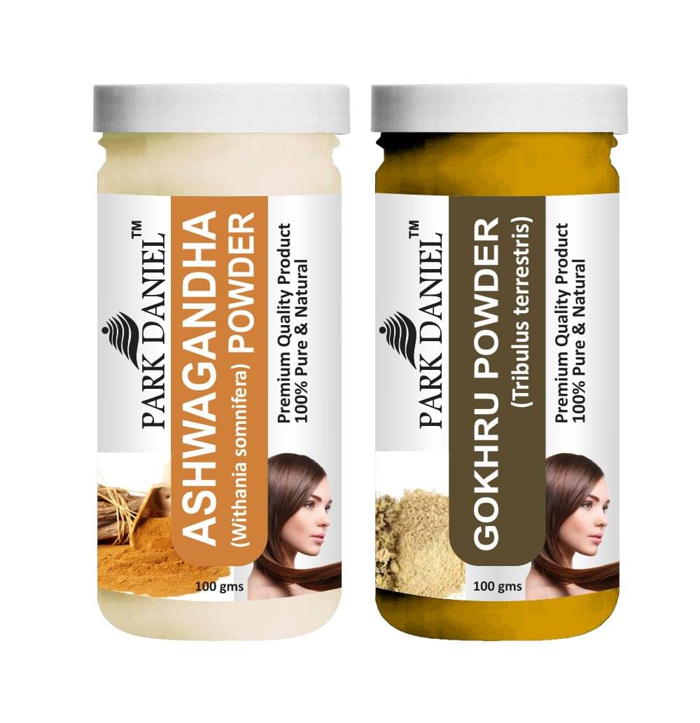 Park Daniel Ashwagandha & Gokhru Powder Hair Mask 200 g Pack of 2 Park Daniel Ashwagandha & Gokhru Powder Hair Mask 200 g Pack of 2