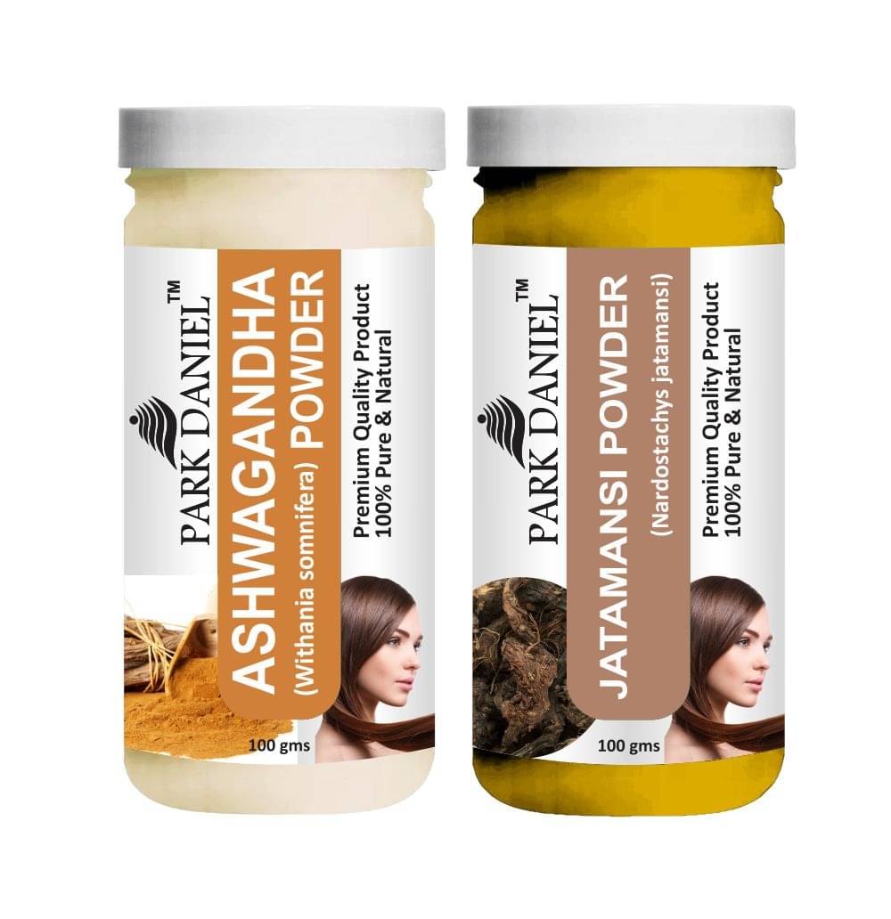 Park Daniel Ashwagandha & Jatamansi Powder Hair Mask 200 g Pack of 2 Park Daniel Ashwagandha & Jatamansi Powder Hair Mask 200 g Pack of 2