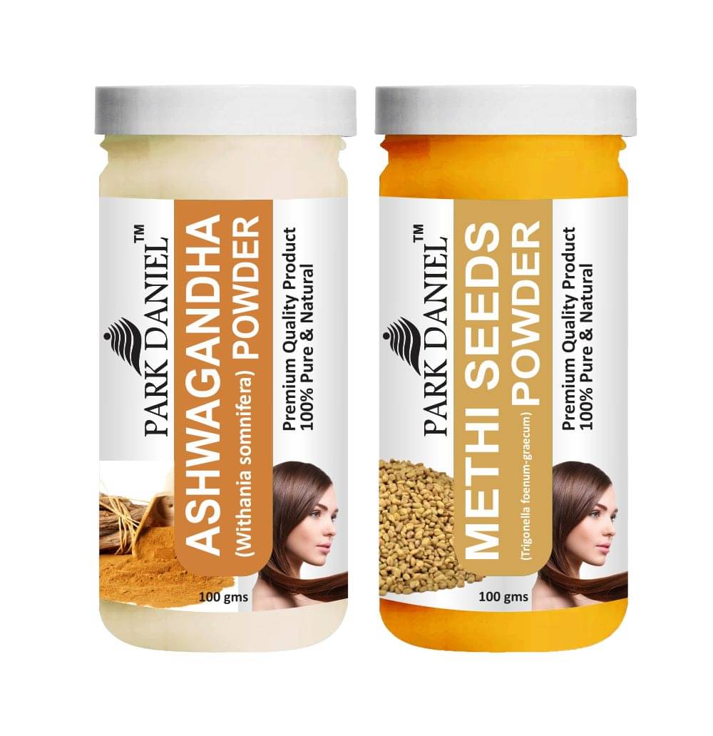 Park Daniel Ashwagandha & Methi Powder Hair Mask 200 g Pack of 2 Park Daniel Ashwagandha & Methi Powder Hair Mask 200 g Pack of 2