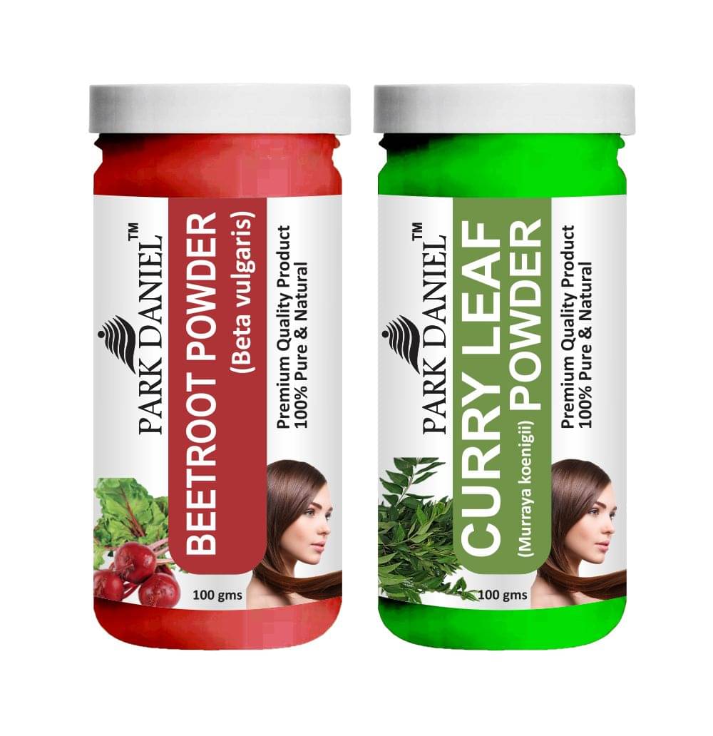 Park Daniel Beetroot & Curry Leaf Powder Hair Mask 200 g Pack of 2 Park Daniel Beetroot & Curry Leaf Powder Hair Mask 200 g Pack of 2