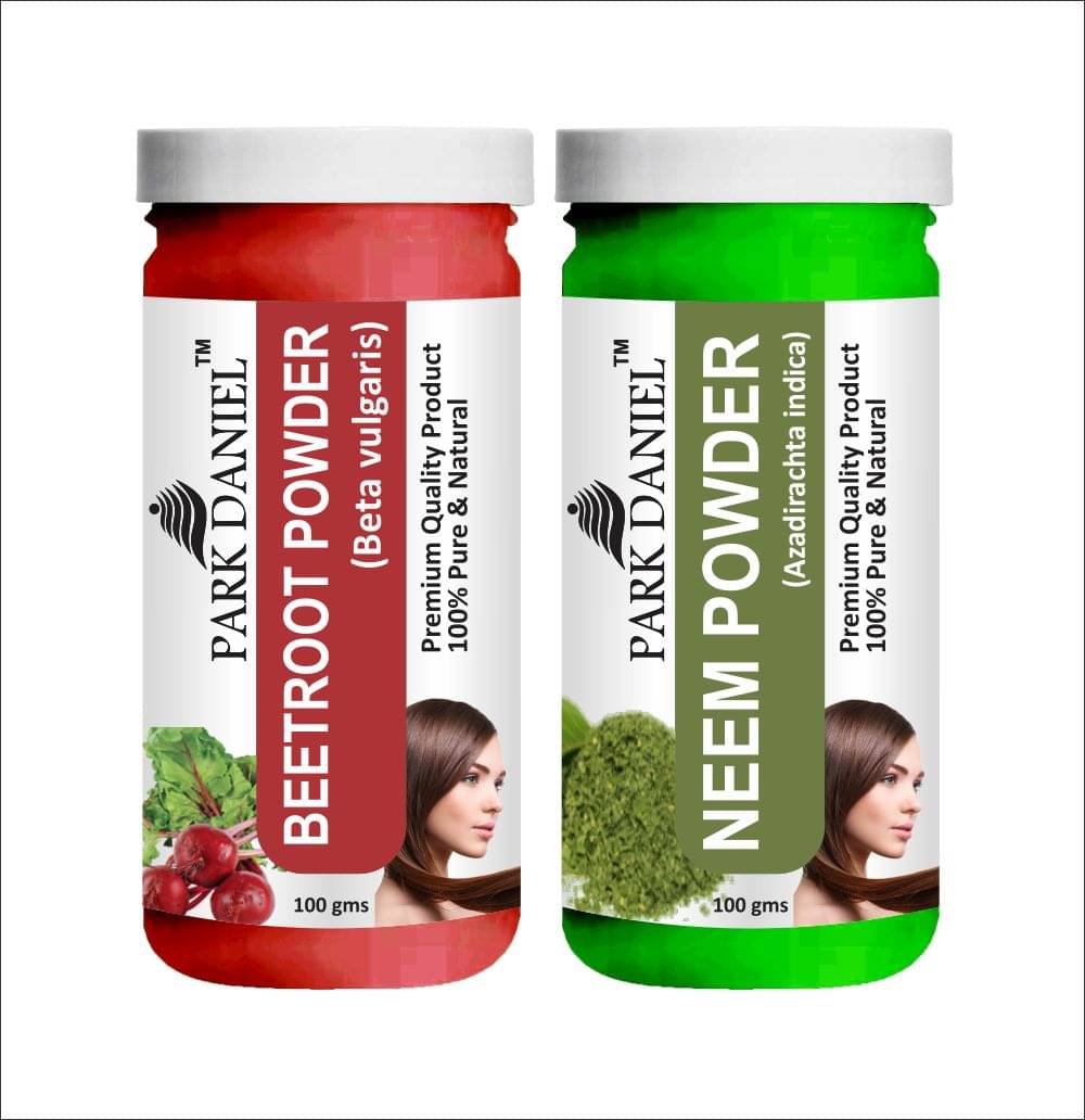     			Park Daniel  Beetroot &    Neem Powder  Hair Mask 200 g Pack of 2