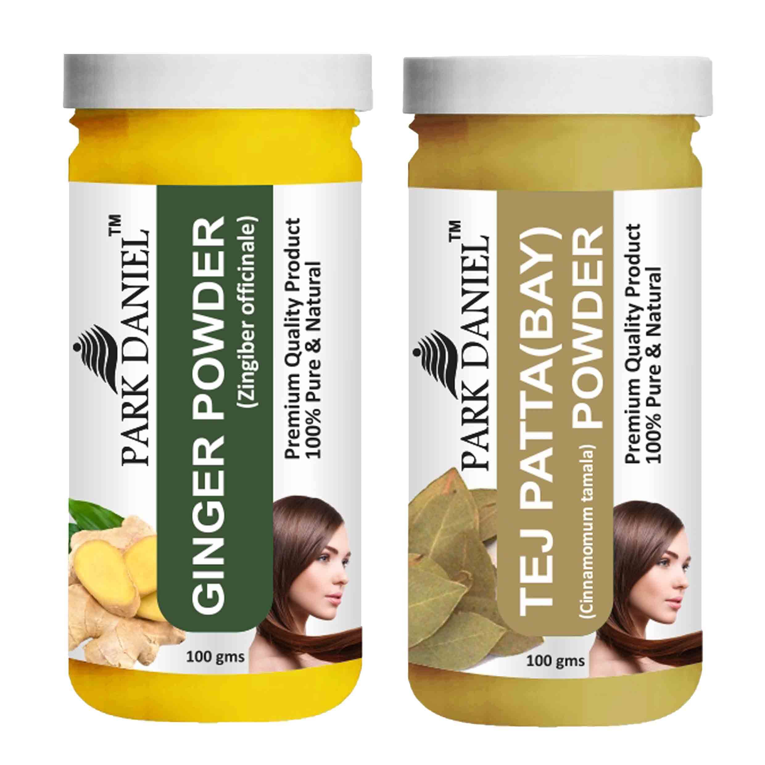     			Park Daniel  Ginger   & Tej Patta(Bay)   Powder Hair Mask 200 g Pack of 2