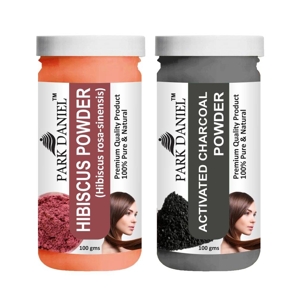     			Park Daniel  Hibiscus     & Activated Charcoal  Hair Mask 200 g Pack of 2