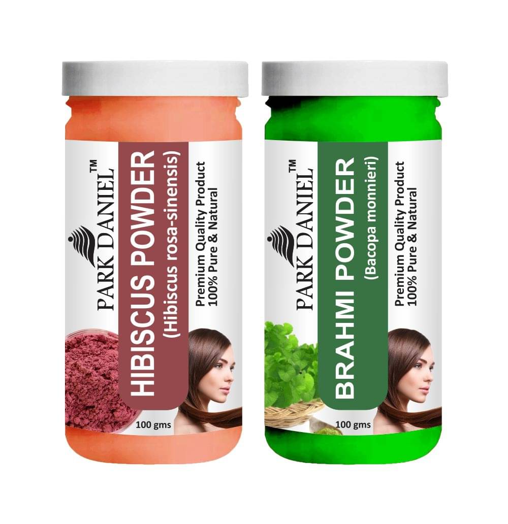     			Park Daniel  Hibiscus   & Brahmi   Powder Hair Mask 200 g Pack of 2