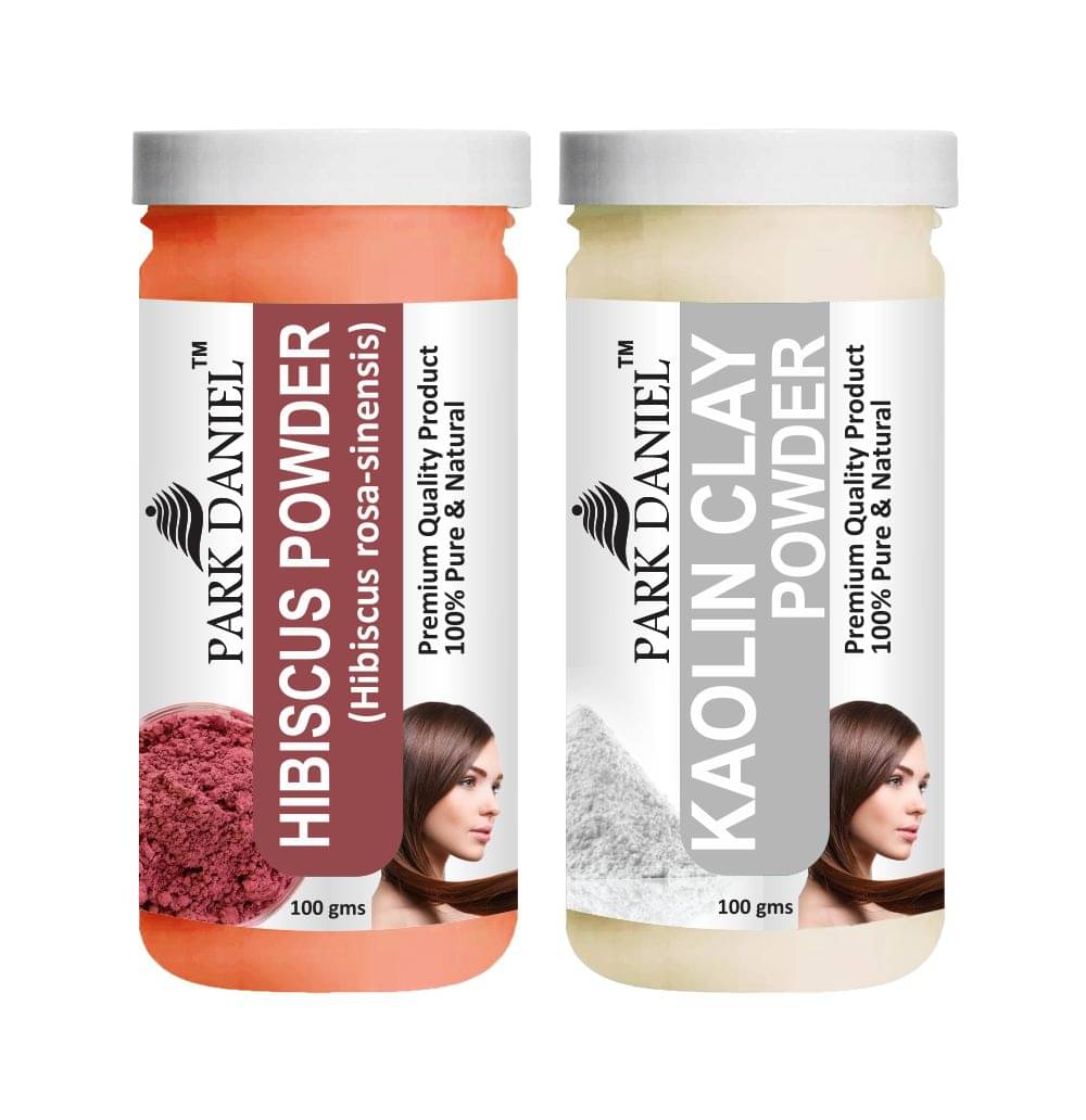 Park Daniel Hibiscus & Kaolin Clay Powder Hair Mask 200 g Pack of 2 Park Daniel Hibiscus & Kaolin Clay Powder Hair Mask 200 g Pack of 2